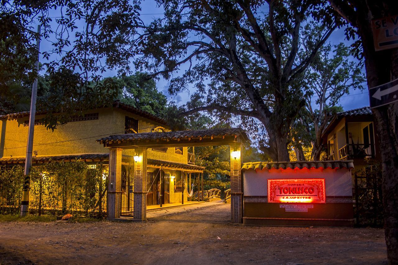 Hosteria Tonusco Campestre Santa Fe de Antioquia Bagian luar foto